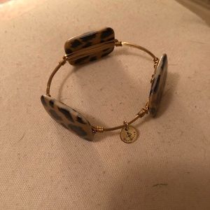 Cheetah pattern Bangle Bracelet